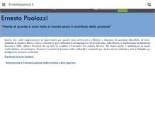 Tablet Screenshot of ernestopaolozzi.it
